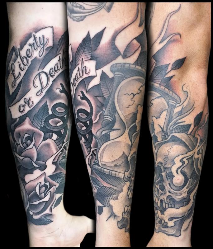 Liberty Or Death By Jeff Ensminger TattooNOW